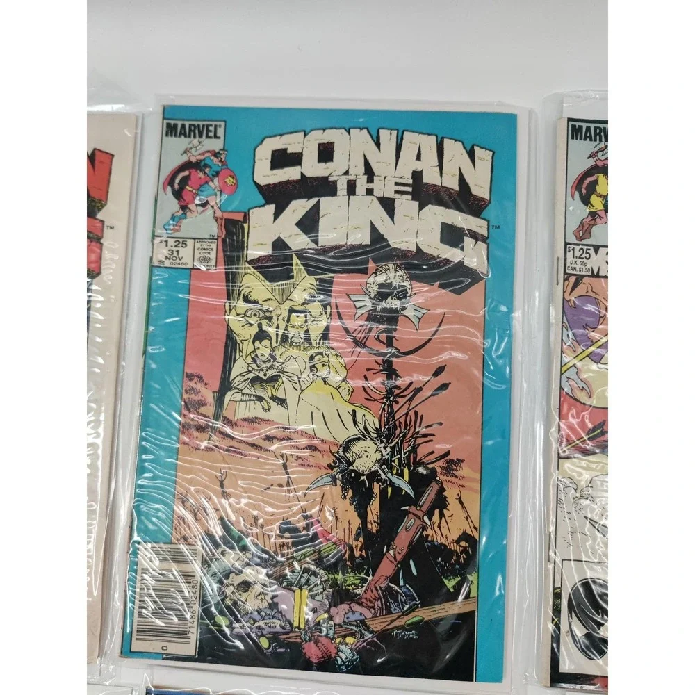 Marvel Conan the King Comic Books Lot of 8 Issues 19 30 31 32 33 35‎ 36 37